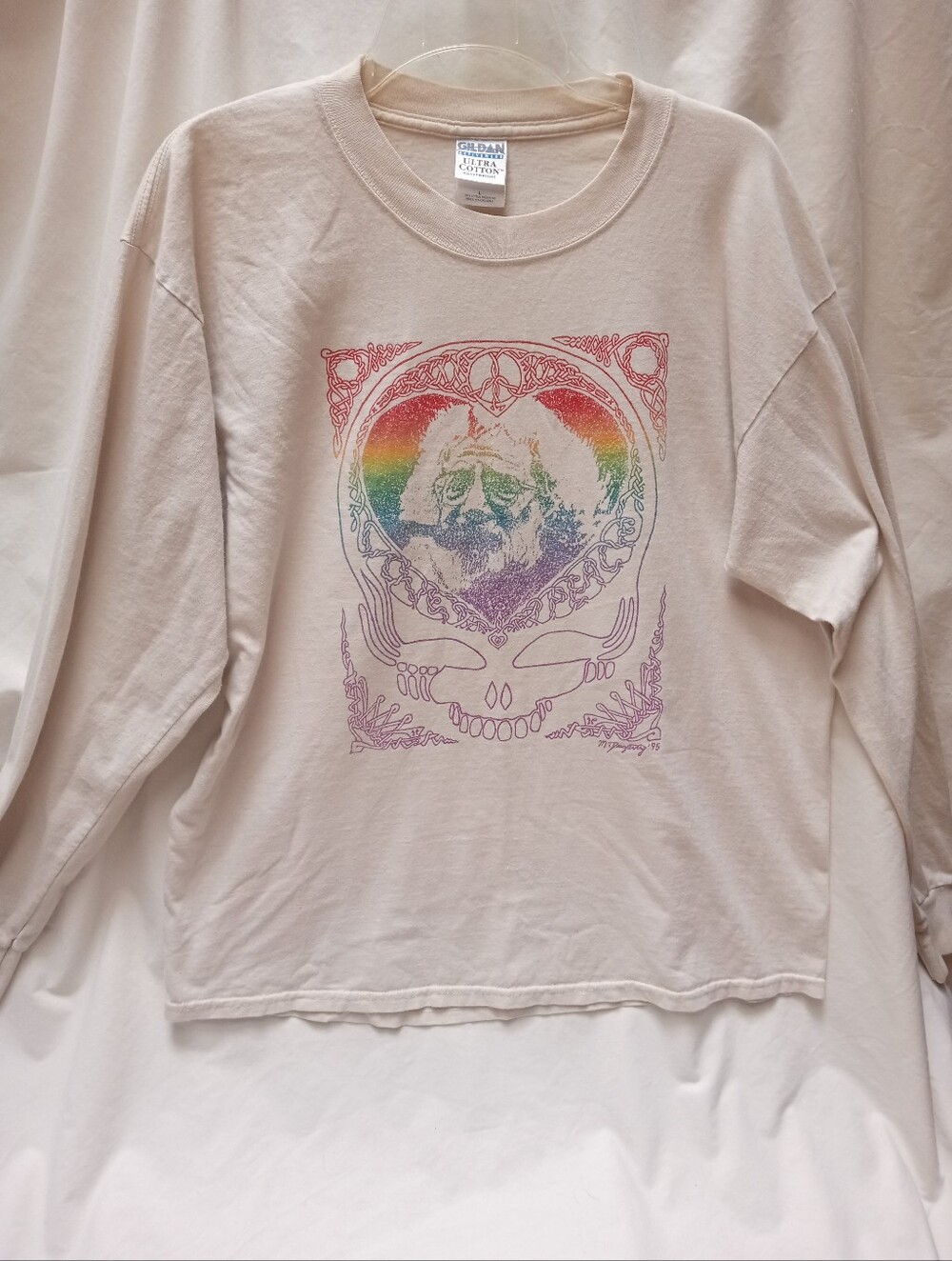 Very Rare Grateful Dead "95" Jerry Garcia Long Sleeve T-shirt Large